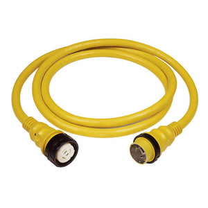Marinco 50 AMP 125V Shore Power Cable - 75' - Yellow - TRAPSKI