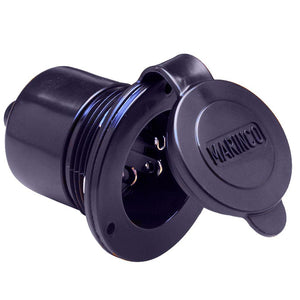 Marinco Marine On-Board Hard Wired Charger Inlet - 15Amp - Black - TRAPSKI