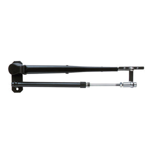 Marinco Wiper Arm Deluxe Black Stainless Steel Pantographic - 17"-22" Adjustable - TRAPSKI
