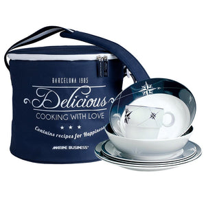 Marine Business Melamine Tableware Basket - NORTHWIND - Set of 16 - TRAPSKI