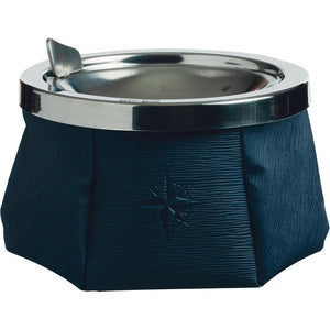 Marine Business Windproof Ashtray w/Lid - Navy Blue - TRAPSKI