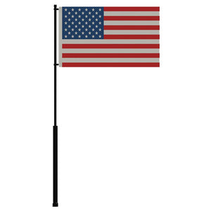 Mate Series Flag Pole - 36" w/USA Flag - TRAPSKI