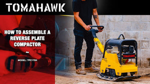 6.5 HP Honda Reverse Hydraulic Plate Compactor for Asphalt, Aggregate, Cohesive Soil Compaction - TRAPSKI