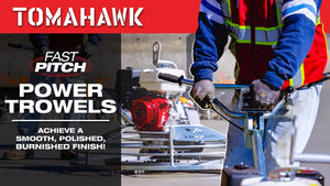 46" Concrete Power Trowel 8.5HP Honda Combo Blades and Float Pan Cement Finishing Tool - TRAPSKI