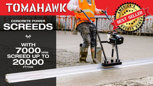 Tomahawk Power Screed Single Aluminum Blade Bundle (Choose 4ft, 6ft, 8ft, 10ft, 12ft, 14ft) - TRAPSKI