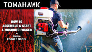 3.7 Gal Turbo Boosted Backpack Mosquito Fogger Leaf Blower for Pest Control