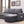 Modern Modular L-Shaped Sofa Bed with Chaise - Dark Grey Linen