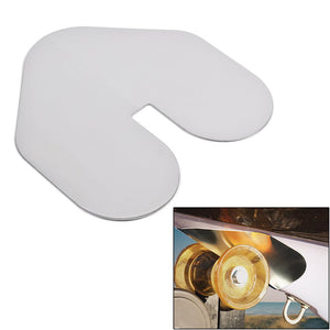 Megaware ScuffBuster XL w/Notch - 9" x 8.75" - Notched - 22G - Stainless Steel - TRAPSKI