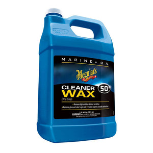 Meguiar's #50 Boat/RV Cleaner Wax - Liquid 1 Gallon - TRAPSKI