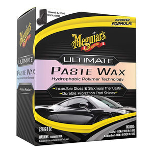 Meguiars Ultimate Paste Wax - Long-Lasting, Easy to Use Synthetic Wax - 8oz - TRAPSKI