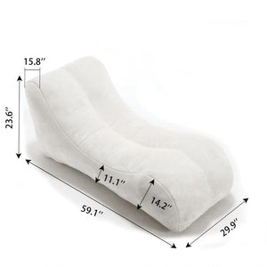 Bean Bag Sofa Chair with High Quality Sponge Filling - Fabric