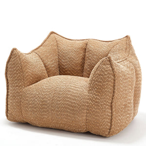 Chenille Arm Chair with Highly Resilient Foam - Multiple Colors