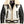 Men’s Aviator B3 Bomber Leather Jacket – Black & White
