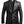 Men Five Button Black Leather Blazer