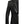 Men Five Button Black Leather Blazer