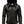 Men’s Hooded Black Leather Jacket