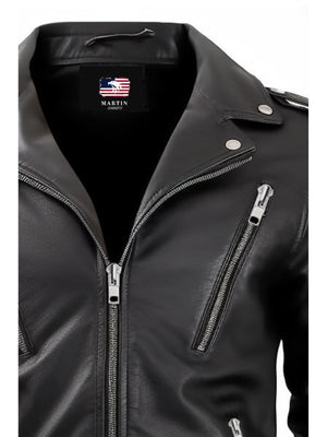Men’s Nifty Black Leather Jacket