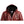 Men Red hooded Leather Biker Jacket