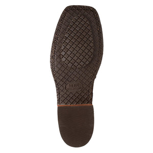 Men's 11" Western Square Toe Brown - 9828 - TRAPSKI