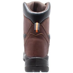 Men's 6" Comfort Work Boot Dark Brown - 9723 - TRAPSKI