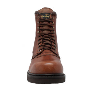 Men's 8" Brown Work Boot - 1623 - TRAPSKI
