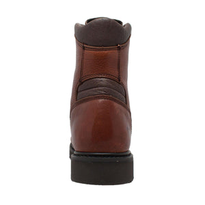 Men's 8" Brown Work Boot - 1623 - TRAPSKI