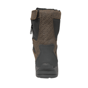 Men's 8" Waterproof Side Zipper Brown Hunting Boot - 1022 - TRAPSKI