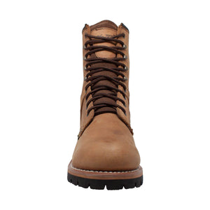 Men's 9" Brown Logger - 1427 - TRAPSKI
