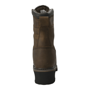 Men's 9" Steel Toe Super Logger Brown - 9490 - TRAPSKI