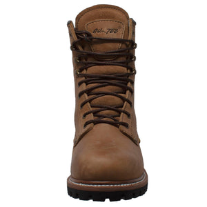 Men's 9" Waterproof Logger Brown - 1427WP - TRAPSKI