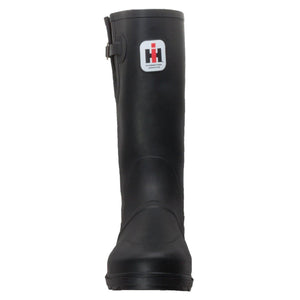 Men's Expandable Calf Rubber Boot Black - IH-1002 - TRAPSKI