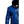 Men Stylish Blue Hooded Leather Jacket