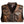 Men’s Vintage Brown Military Leather Vest