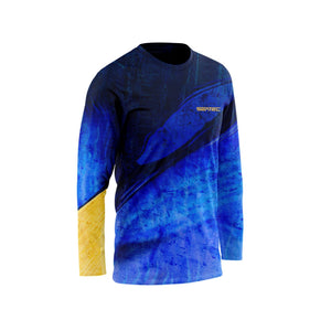 Blue Tang Sport Tec Crew Long Sleeve – Men's