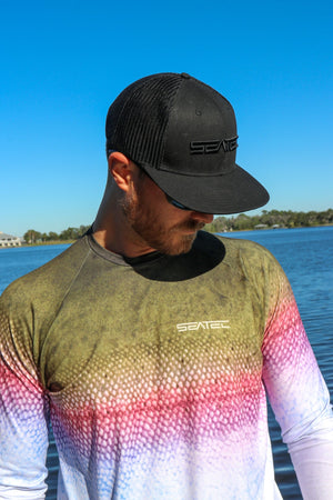Rainbow Trout Sport Tec Crew Long Sleeve – Men's
