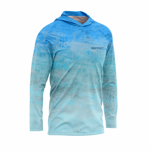 Blue Mahi Sport Tec Hooded Long Sleeve – Men's