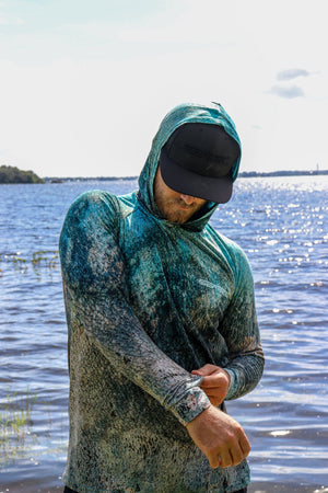 Kingfish Sport Tec Hooded Long Sleeve – Men's