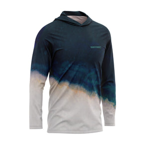 Mako Shark Sport Tec Hooded Long Sleeve – Men's