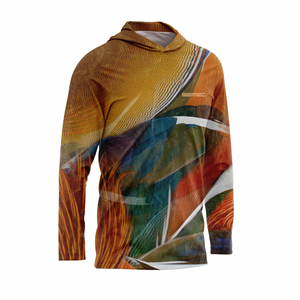 Mandarin Sport Tec Hooded Long Sleeve – Men's