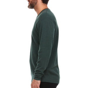 Men's 100% Merino Wool V-Neck Sweater - Midweight