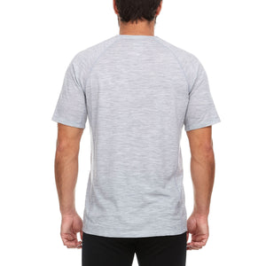 Men's Merino Wool V-Neck T-Shirt - Microweight