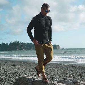 Microweight Men's Wool 1/4 Zip Woolverino