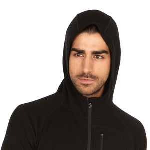 Men's Full Zip Merino Hoodie - Midweight