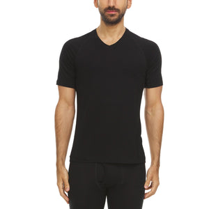 Men's Merino Wool V-Neck T-Shirt - Microweight