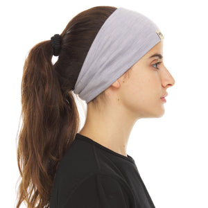 Midweight Reversible Wool Headband  - 100% Merino Wool