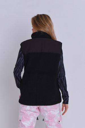 Method Sherpa Vest Blackout - Women's - TRAPSKI