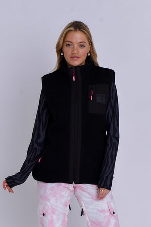 Method Sherpa Vest Blackout - Women's - TRAPSKI