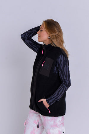 Method Sherpa Vest Blackout - Women's - TRAPSKI