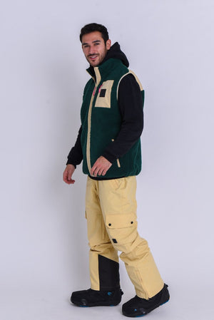 Method Sherpa Vest Forest Green - Men's