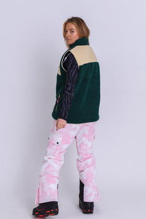 Method Sherpa Vest Forest Green - Women's - TRAPSKI